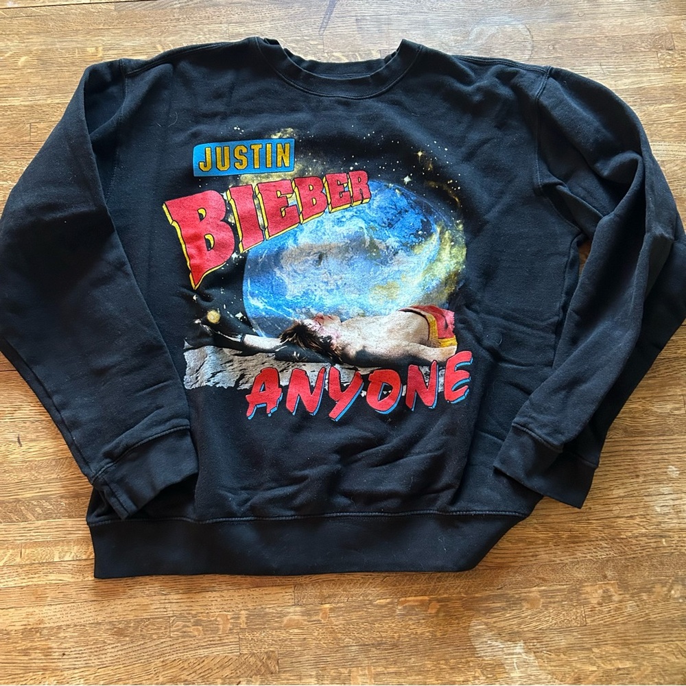 Justin Bieber Anyone Crewneck